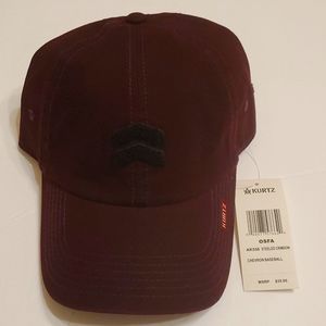 A.KURTZ Suede Military Legion Cap Hat Steeled Crimson Red AK563 A.KURTZ Suede Military Legion Cap Hat Steeled Crimson Red AK563